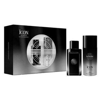 Antonio Banderas Men's The Icon Gift Set ** Time-Limited Pre-Order Offer ** [Niche Fragrance] [Most Comprehensive Selection Online] [Pre-Order from Overseas]64227742683649110