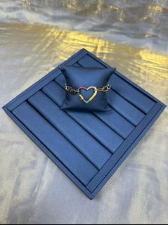 🌟Quality Assurance🌟APM Monaco Rainbow Bracelet Heart64222391550595110