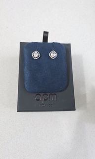 apm monaco 閃鑽方型耳環64226814446338110