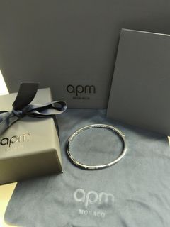 男裝 APM Monaco  手鈪 BONHEUR 摩斯密碼 手鐲64225233533058110