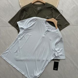 ARCTERYX KADEM HENLEY SS 透氣 男子 速幹短袖T恤 短袖T恤 Cotton Short Sleeve T-shirt 恤衫 棉t恤 男女同款 男裝 女裝 tee shirt 衛衣 tee shirt xxl top 64224864765955110