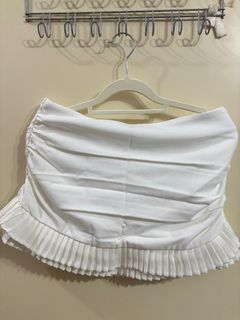 全新白色花邊短裙a字裙半裙skirt64226813420289110
