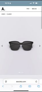 ASOCIETY 太陽眼鏡 墨鏡- SAGE BLACK64221778755586110