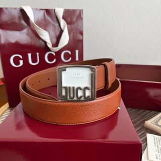 Authentic gucci men's belt64225406686979110