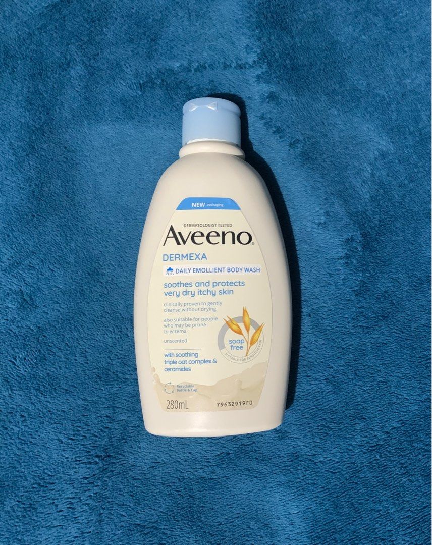 Aveeno Emollient Bath Wash (Category: Bath) located in Santa Ignacia. Submitted by klavee (Listing ID 1399319756, Image 1). Description: This is really good for eczema About 70% pa Size: 280ml IMPORTANT REMINDER: Payment first! Buyer covers shipping fees. Items will be carefully packaged and shipped via J&T/LBC..