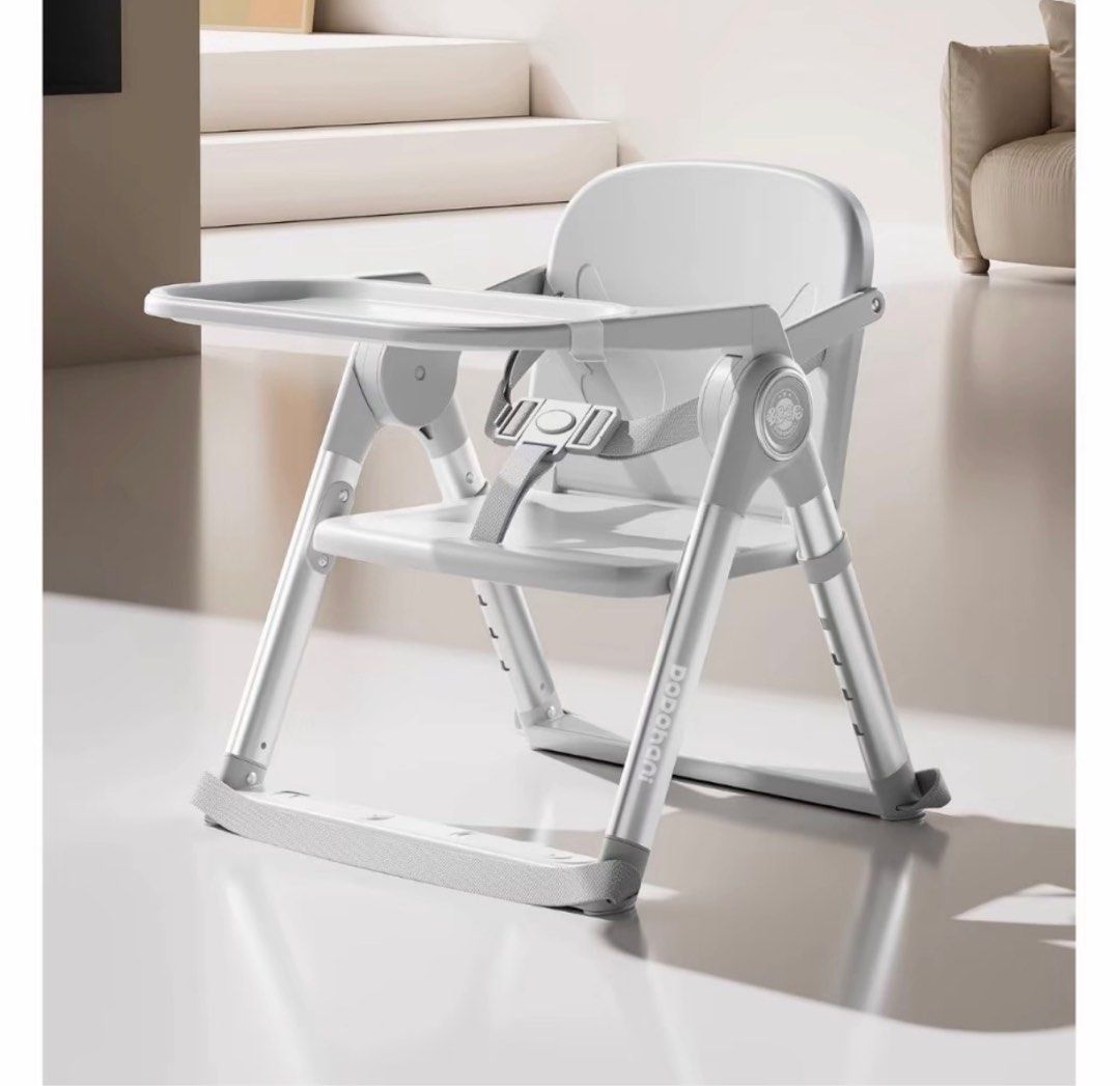 Baby Foldable Dining Chair (Category: Kids Tables & Chairs) located in Marikina City. Submitted by crstnsln (Listing ID 1399328508, Image 2). Description: Bought in mall around 5k Used twice lang ni baby Rfs; ayaw na nya gamitin Super ganda ng quality. Space friendly and you can bring this anywhere! - Lightweight (1.8KG) and foldable Dopohani high chair. - One-click folding for easy storage and travel. - Height adjustable with 4 gears, suitable f
