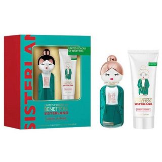 Benetton Ladies Sisterland Green Jasmine Gift Set ** 限時預訂優惠 Time-Limited Pre-Order Offer ** [Niche小眾沙龍香水] [全網最齊全] [Pre-Order外國預訂]64230842368257110