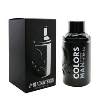 Benetton Men's Colors Black Intenso EDP Spray 3.4 oz ** Time-Limited Pre-Order Offer ** [Niche Fragrance] [Most Comprehensive Selection Online] [Pre-Order from Overseas]64230511499138110