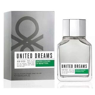 Benetton Men's United Dreams Aim High EDT Spray 3.4 oz (Tester) ** Time-Limited Pre-Order Offer ** [Niche Fragrance] [Most Comprehensive Online] [Pre-Order from Overseas]64230511679233110