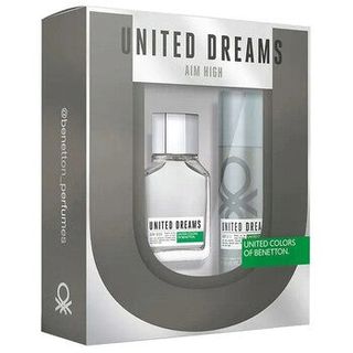 Benetton Men's United Dreams Aim High Gift Set ** 限時預訂優惠 Time-Limited Pre-Order Offer ** [Niche小眾沙龍香水] [全網最齊全] [Pre-Order外國預訂]64230511597186110