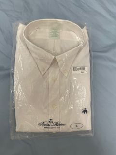 Brooks Brothers 修身襯衫 - 白色 - L64224864601601110