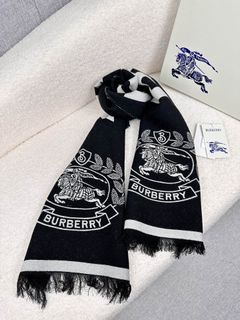 Burberry大字母Logo羊絨圍巾系列一直是限量爆款64228596521089110