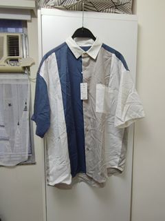 Candy Fantasy 撞色短袖襯衫 M 碼64227569074947110