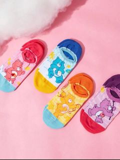 🇬🇧Care bears 4對成人襪64225229986691110