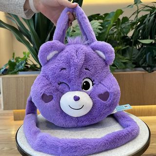 Authentic Brand New Care Bears Purple Handbag (with Shoulder Strap)64224128515458110