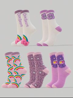 🇬🇧Care Bears Socks (5 Pairs)64225406852483110