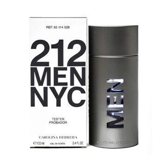 Carolina Herrera Men's 212 Men NYC EDT Spray 3.38 oz (Tester) [Niche Fragrance] [Most Comprehensive Online] [Pre-Order from Overseas]64228050919553110