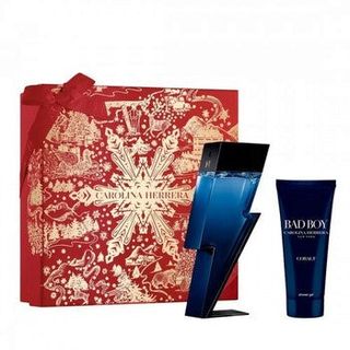 Carolina Herrera Men's Bad Boy Cobalt Electrique Gift Set [Niche Fragrance] [Most Comprehensive Online] [Pre-Order from Overseas]64228425400961110