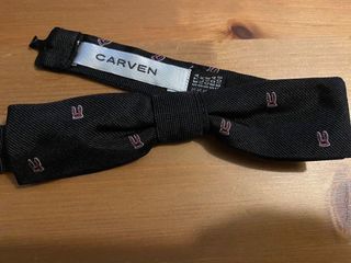 Carven  silk bow tie Italy 絲質 領結64229144791426110