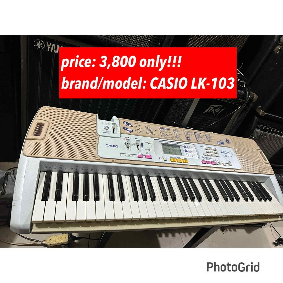 Casio Keyboard from japan (Category: Musical Instruments) located in Binan City. Submitted by jamrock.music (Listing ID 1399386007, Image 1). Description: "JAMROCK MUSIC STORE" JAPAN MUSICAL INSTRUMENTS location📍ST FRANCIS 7 SAN ANTONIO BIÑAN LAGUNA 📌pin@waze/googlemap JAMROCK Music store st paul project 4 biñan laguna the shop is closed by appointment for pick up only.please let us know if you are coming..