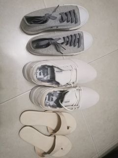 Champion canvas shoes, white casual shoes, slippers64228975653635110