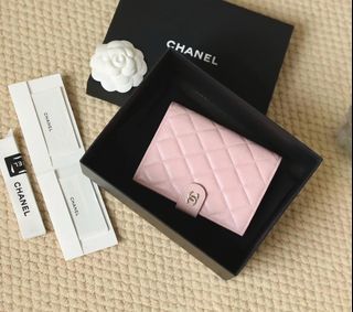 🌟官網授權商家🌟chanel 小香櫻花粉護照夾護照本證件夾櫻花粉護照套64227740513027110