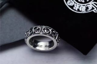 Chrome Hearts Eternity Vine 925銀 戒指 男女同款64227393267714110