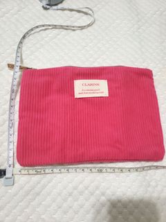 clarins 萬用袋 化妝袋 make up bag cosmetics pouch64226448193026110
