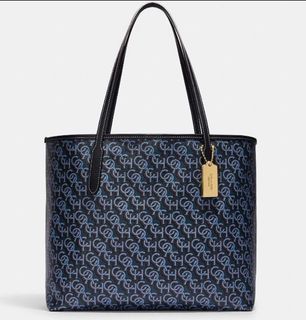 COACH City Tote With Coach Monogram Print64228595575553110