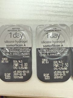 CooperVision – Clariti 1 Day Toric 散光每日即棄隱形眼鏡64227220393090110