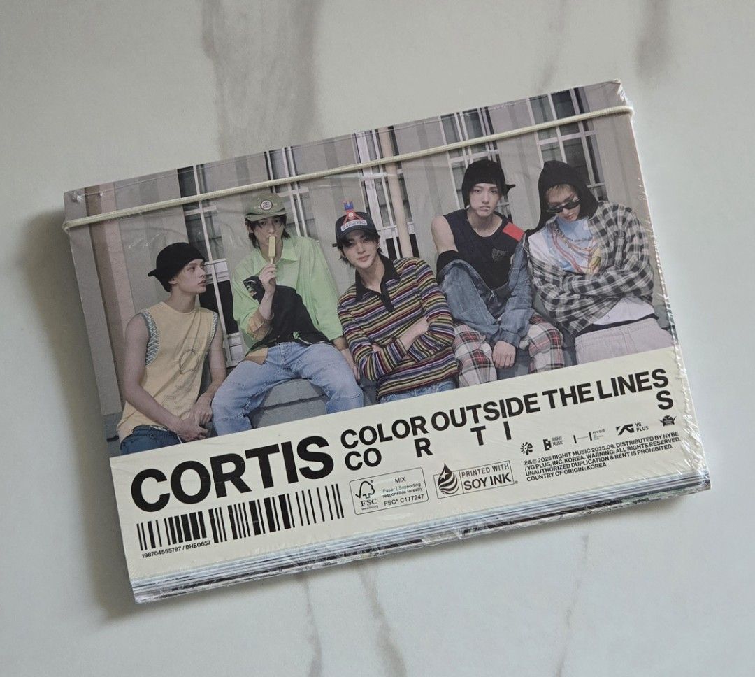 CORTIS COLOR OUTSIDE THE LINES 新品未開封 CORTIS The 1st EP [COLOR OUTSIDE THE LINES] (Weverse Albums ver