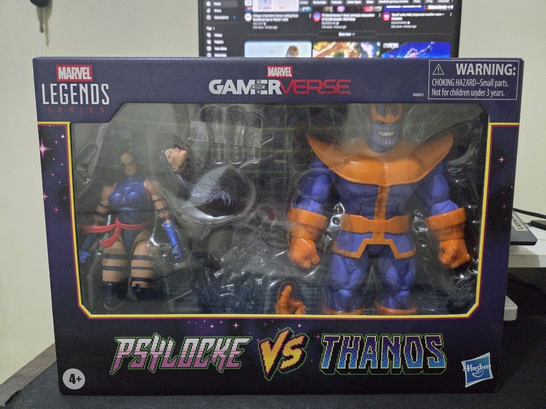 Gamerverse Thanos Marvel Legends (Category: Figurines & Statues) located in Pasig City. Submitted by fleetingadmiral (Listing ID 1399361669, Image 1). Description: Gamerverse Thanos (Mint never taken from clamshell) Only PHP 1000.00 (Negotiable if get kagad) Mode of Payment: Gcash Pasig Area Grab/Lalamove shouldered by the buyer RFS: Need space for dioramas..