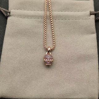 💎誠信賣家💎David 咕嚕頭紫鑽項鍊玫瑰金色紫鑽鍊條粗2mm 長45 + 5cm 延遲鍊64226038560259110