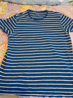 Delicious Fish 藍白間條短袖tee64223196413827110