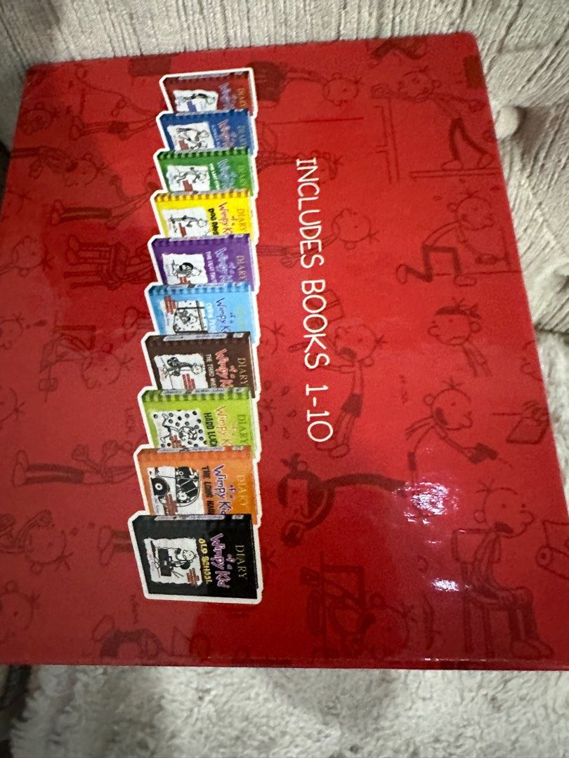 Diary of a Wimpy Kid Set (Category: Children's Books) located in Manila. Submitted by nini_archives (Listing ID 1399362830, Image 2). Description: Just stocked.