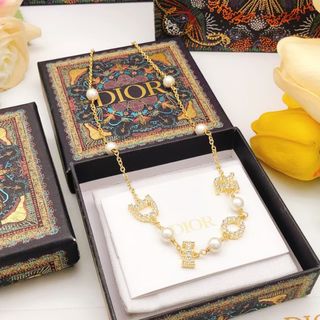 dio *珍珠字母項鍊64222193859330110