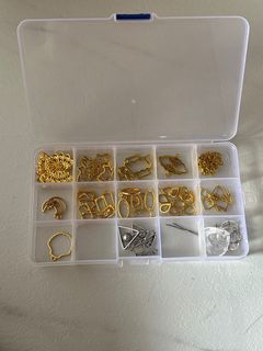 DIY 金色飾品配件收納盒64223507888003110