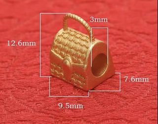 Ancient Method Sand Gold DIY Red String Accessories Handbag64224128811650110