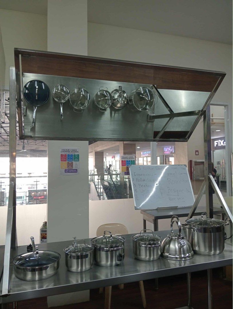 DYLAN CUISINE Cookware Set – Made in Germany (Category: Other Kitchen Appliances) located in Manila. Submitted by ryngyrain (Listing ID 1399354325, Image 1). Description: DYLAN CUISINE Cookware Set – Made in Germany 🇩🇪 ✨ Brand New – Never Used! Originally ₱25,000 ➡️ Now only ₱18,000! ✅ 6 pcs Stainless Cookware Set (12 pcs total with lids) Includes: 1️⃣ Frying Pan with Lid 2️⃣ Saucepan with Lid 3️⃣ Medium Casserole Pot with Lid 4️⃣ Large Cassero