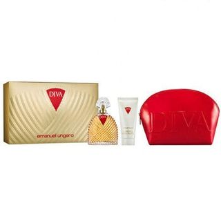 Emanuel Ungaro Ladies Diva Gift Set ** Time-Limited Pre-Order Offer ** [Niche Fragrance] [Most Comprehensive Online] [Pre-Order from Overseas]64227014494978110