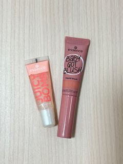 Essence - Baby Got Blush Liquid Blush (30 Dusty Rose) & Juicy Bomb Lip Gloss (101 Lovely Litchi)64231876262275110