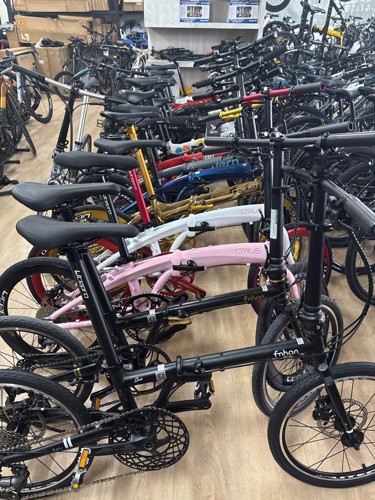 Fnhon crius dahon tern rifle java foldable bike folding bicycle