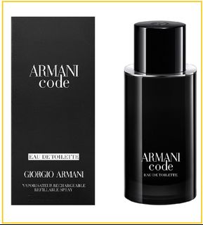 GIORGIO ARMANI 阿瑪尼黑色印記密碼淡香水 CODE EAU DE TOILETTE 75ML / 125ML64223365132162110