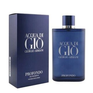 Giorgio Armani Men's Acqua Di Gio Profondo EDP Spray 6.7 oz [Niche Fragrance] [Most Comprehensive Online] [Pre-Order from Abroad]64230165344898110