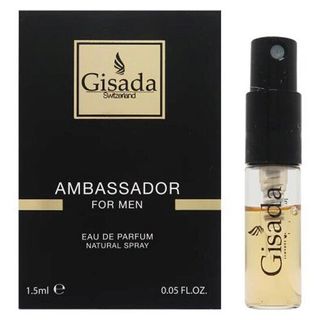 Gisada Men's Ambassador EDP Spray 0.05 oz Fragrances [Niche小眾沙龍香水] [全網最齊全] [Pre-Order外國預訂]64221969087361110