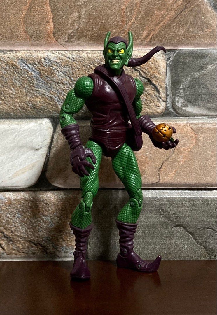 Green Goblin (Category: Action & Battle Toys) located in Muntinlupa City. Submitted by toychestmnl (Listing ID 1399442993, Image 1). Description: • damaged glider #greengoblin #marvel.