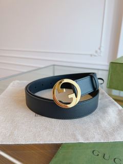 🌟品質保障🌟Gucci 黑色小牛皮腰帶寬3.0cm64233214496131110