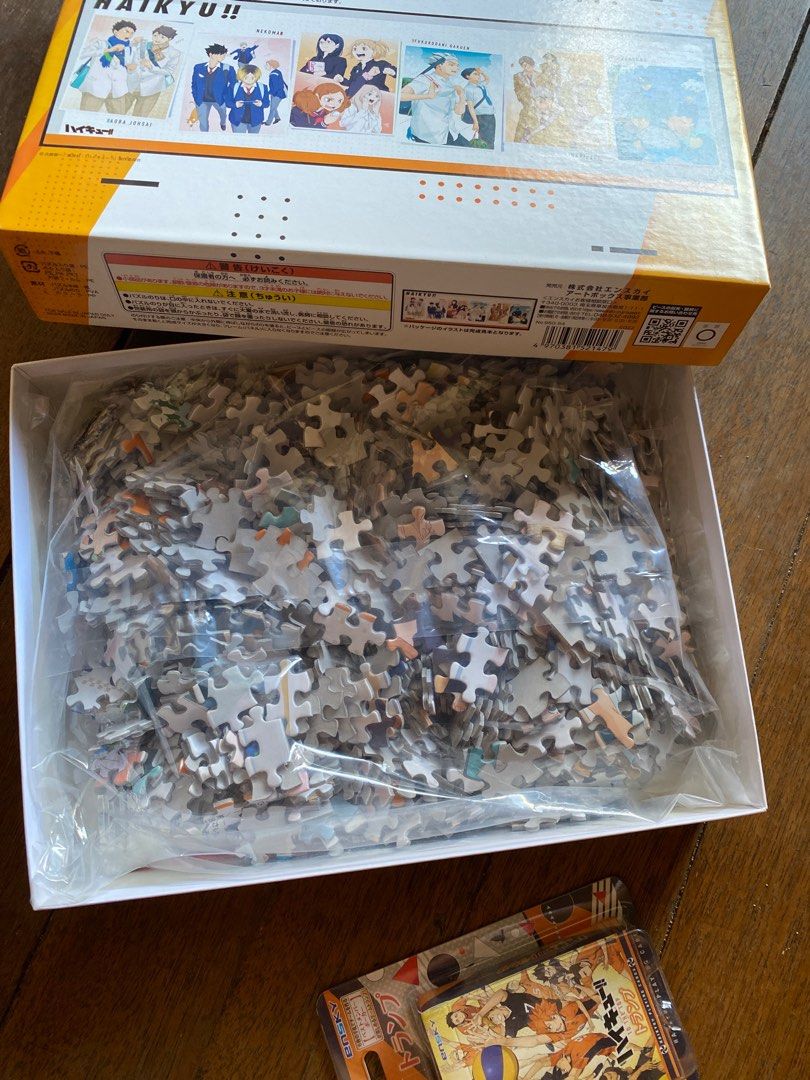 Haikyu!! Jigsaw Puzzle and Playing Cards (Category: Board Games & Puzzles) located in Batangas. Submitted by cakzero (Listing ID 1399269380, Image 3). Description: Haikyu!! Jigsaw Puzzle and Playing Cards Puzzle and Cards are sealed and never been used, bought in Japan. 2500 pesos for both items..