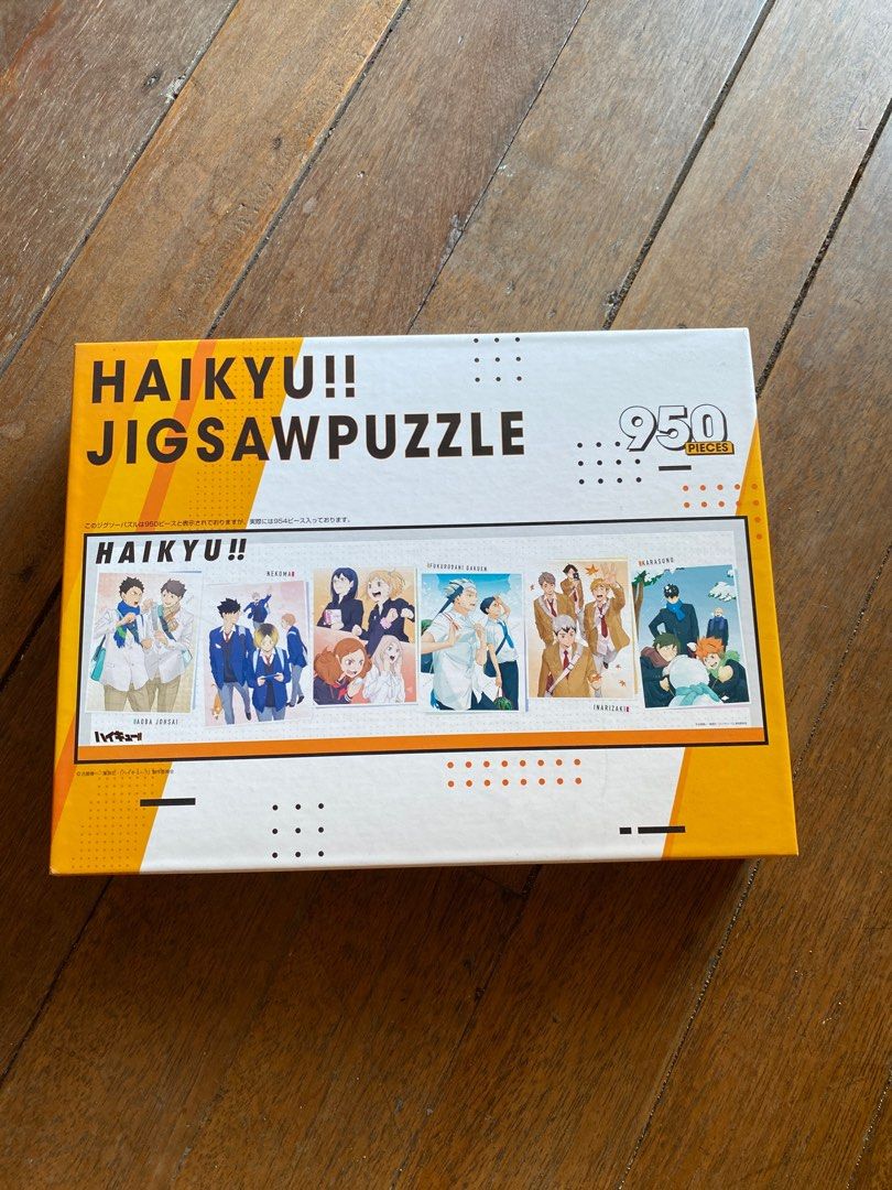 Haikyu!! Jigsaw Puzzle and Playing Cards (Category: Board Games & Puzzles) located in Batangas. Submitted by cakzero (Listing ID 1399269380, Image 2). Description: Haikyu!! Jigsaw Puzzle and Playing Cards Puzzle and Cards are sealed and never been used, bought in Japan. 2500 pesos for both items..