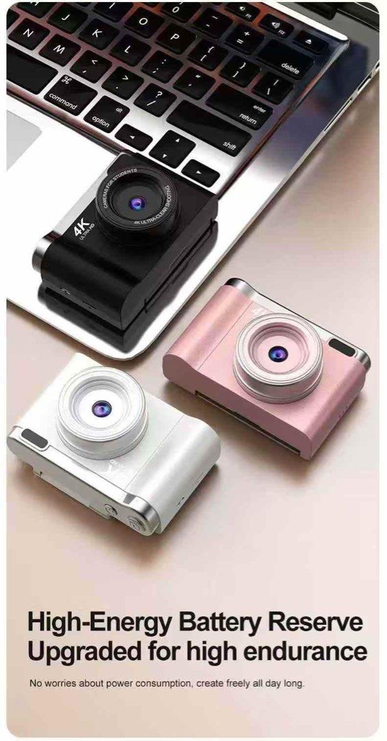 HD camera (Category: Cameras) located in Singapore. Submitted by omnihousemart (Listing ID 1399254802, Image 2). Description: Welcome To Omnimarthouse🏡 ⚡Shipping Attention⚡ 1.All Items Are In Stock in SINGAPORE And Will Be Shipped Within 48 Hours After Placing The Order! 2.If You Need Multiple Or Large Size Items, Please Place An Order Separately! 👑Product Introduction👑 Item Name: HD digital camera (SD card not included) The Products Have The 